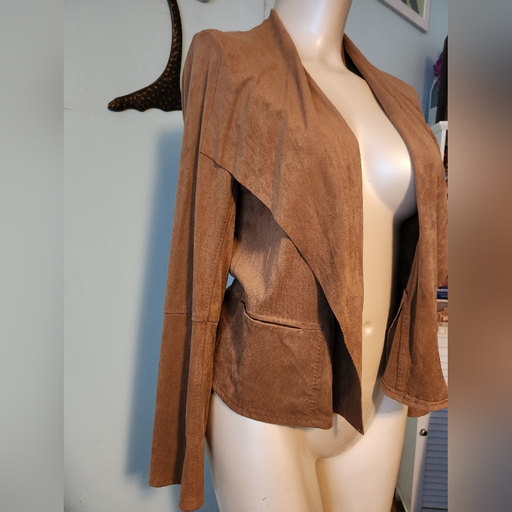Vegan Suede Blazer NWT - Picture 6 of 7